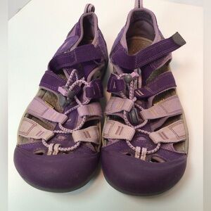 Keen Sandals Newport Big Kids/womens Size 4 Light Purple Waterproof